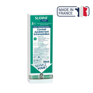 Antiperspirant treatment powder for feet - Sudine Laboratoire Sorifa 