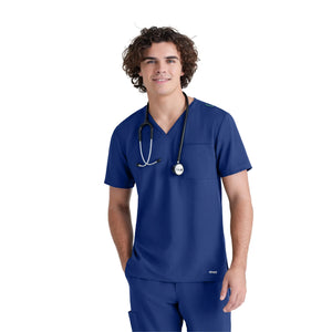 Prague - V-neck tunic - Men - Grey’s Anatomy Evolve Grey’s Anatomy  Navy Blue / XL