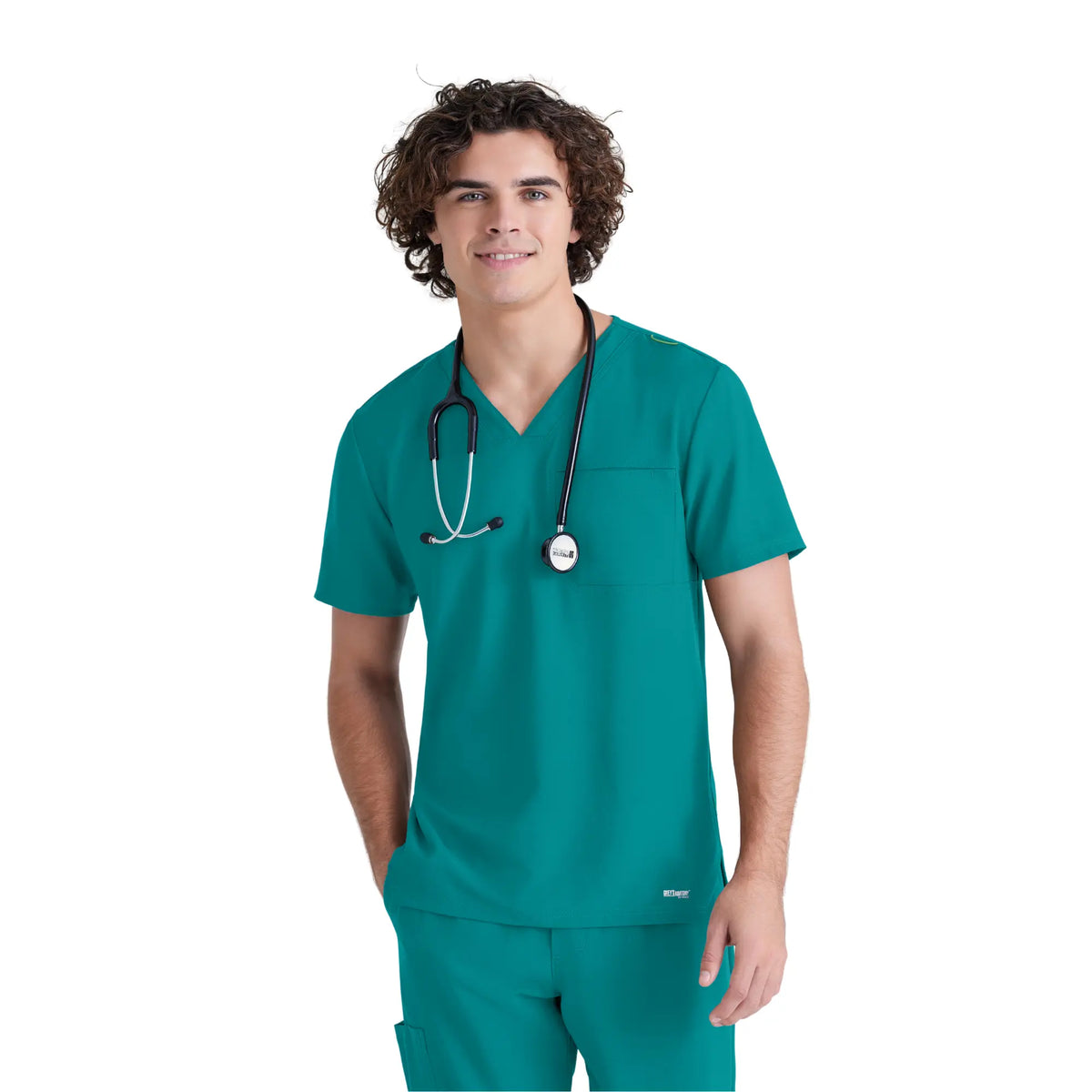 Prague - V-neck tunic - Men - Grey’s Anatomy Evolve Grey’s Anatomy Caribbean Blue / XL
