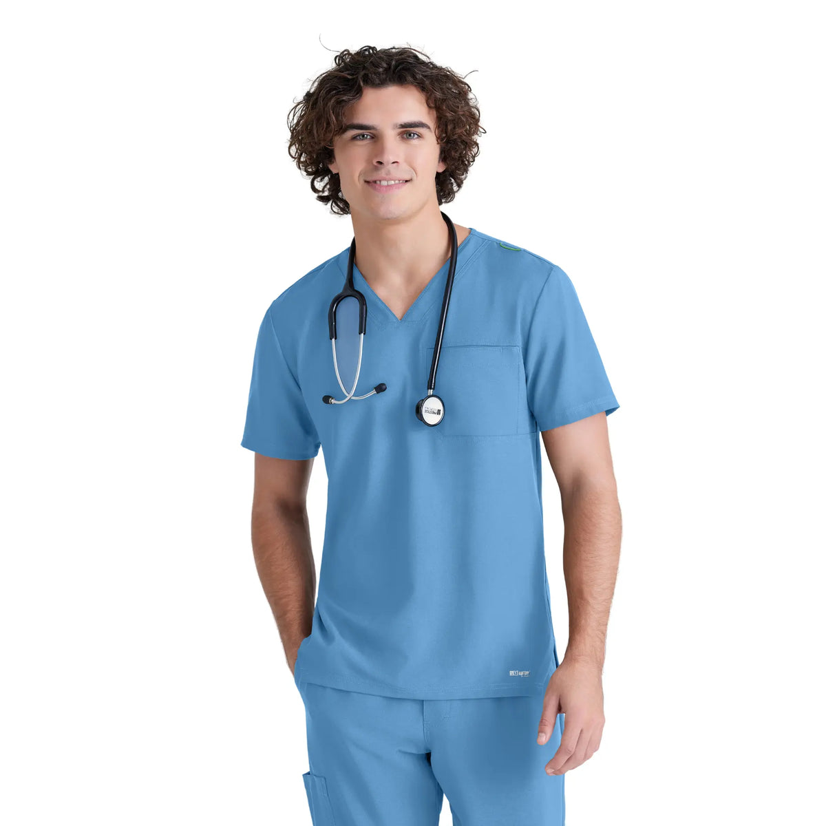 Prague - V-neck tunic - Men - Grey’s Anatomy Evolve Grey’s Anatomy  Sky Blue / XL