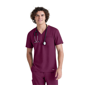 Prague - V-neck tunic - Men - Grey’s Anatomy Evolve Grey’s Anatomy  Bordeaux / XL