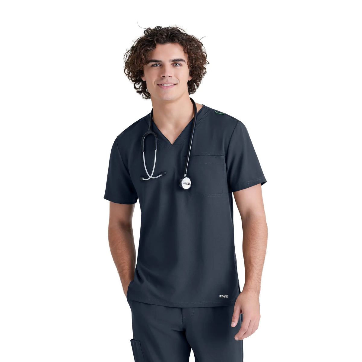 Prague - V-neck tunic - Men - Grey’s Anatomy Evolve Grey’s Anatomy  Anthracite Gray / XL
