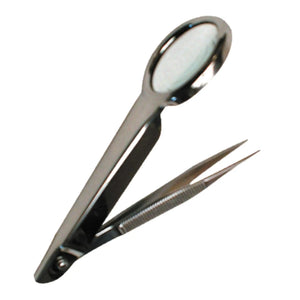 Tweezers with magnifying glass - Magnification x 2 - 8 cm - My Podologie