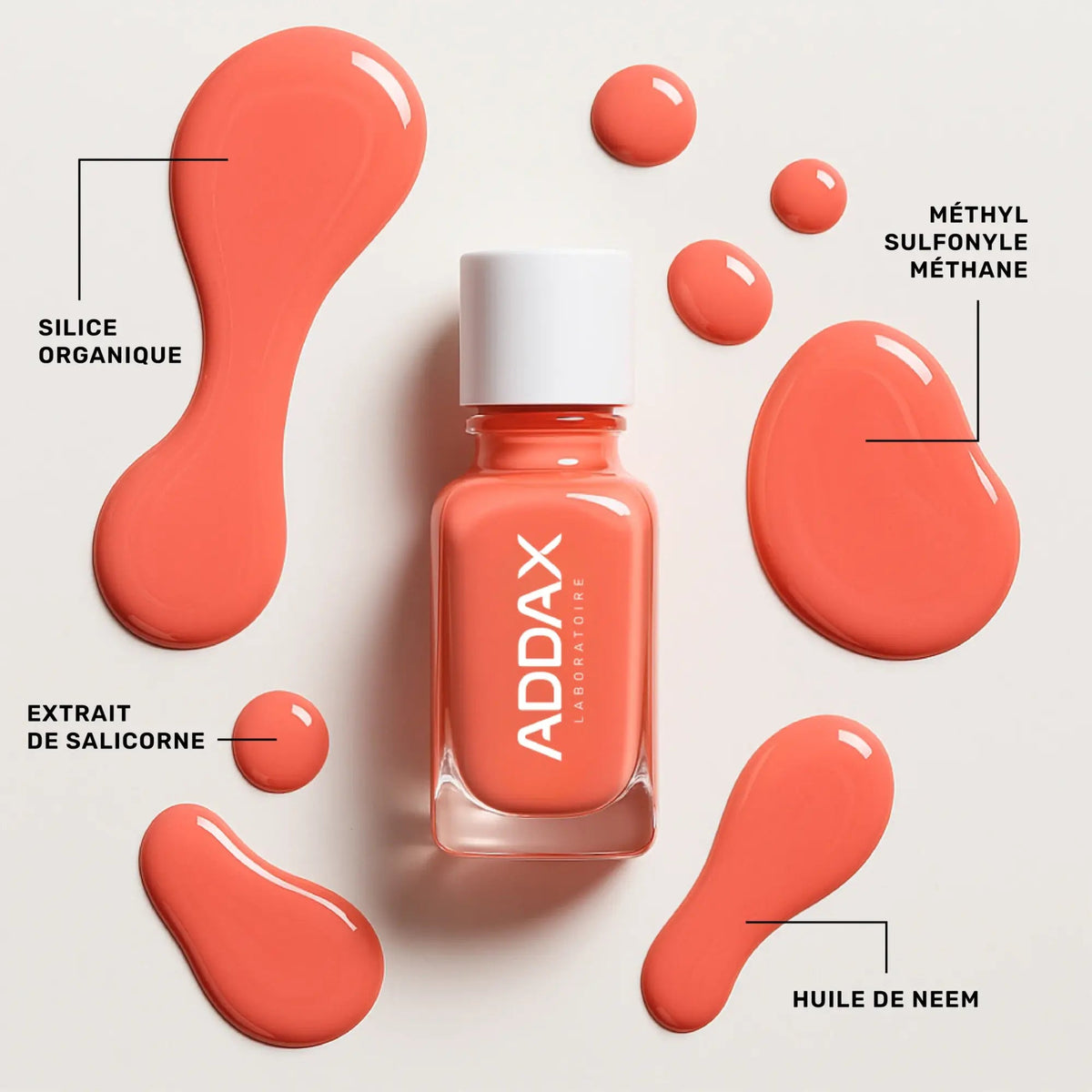 AIRCOLOR® - Breathable Care Varnish - Several Colors - 11 ml - Laboratoire Addax Laboratoire Addax 