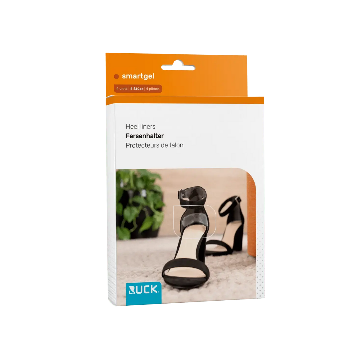 Smartgel protection for shoes - Prevents rubbing against the heel - Pack of 4 - Ruck My Podologie 