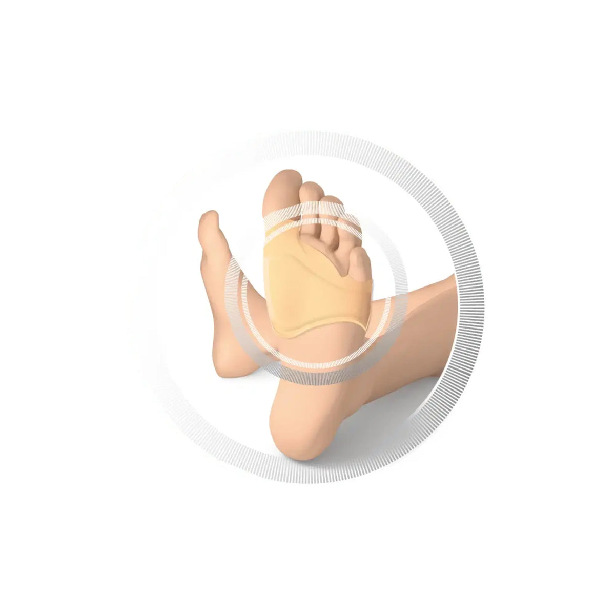 Smartgel protection against metatarsal pressure - 2 pieces - Ruck Ruck 