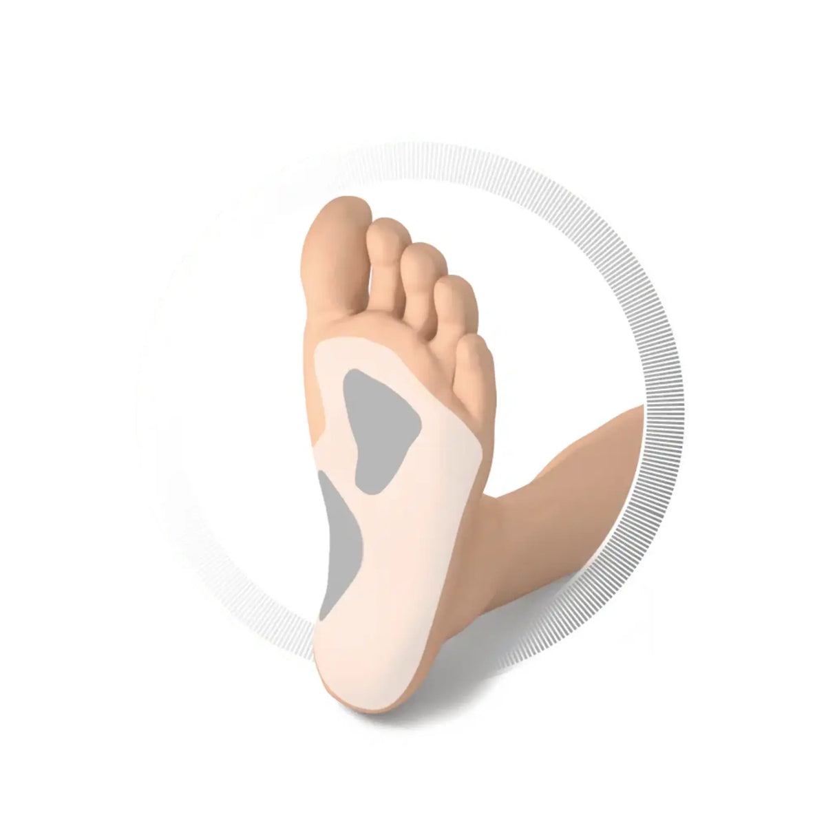 Protection for forefoot inflammation - Arch reinforcements - 1 pair - Ruck Ruck 