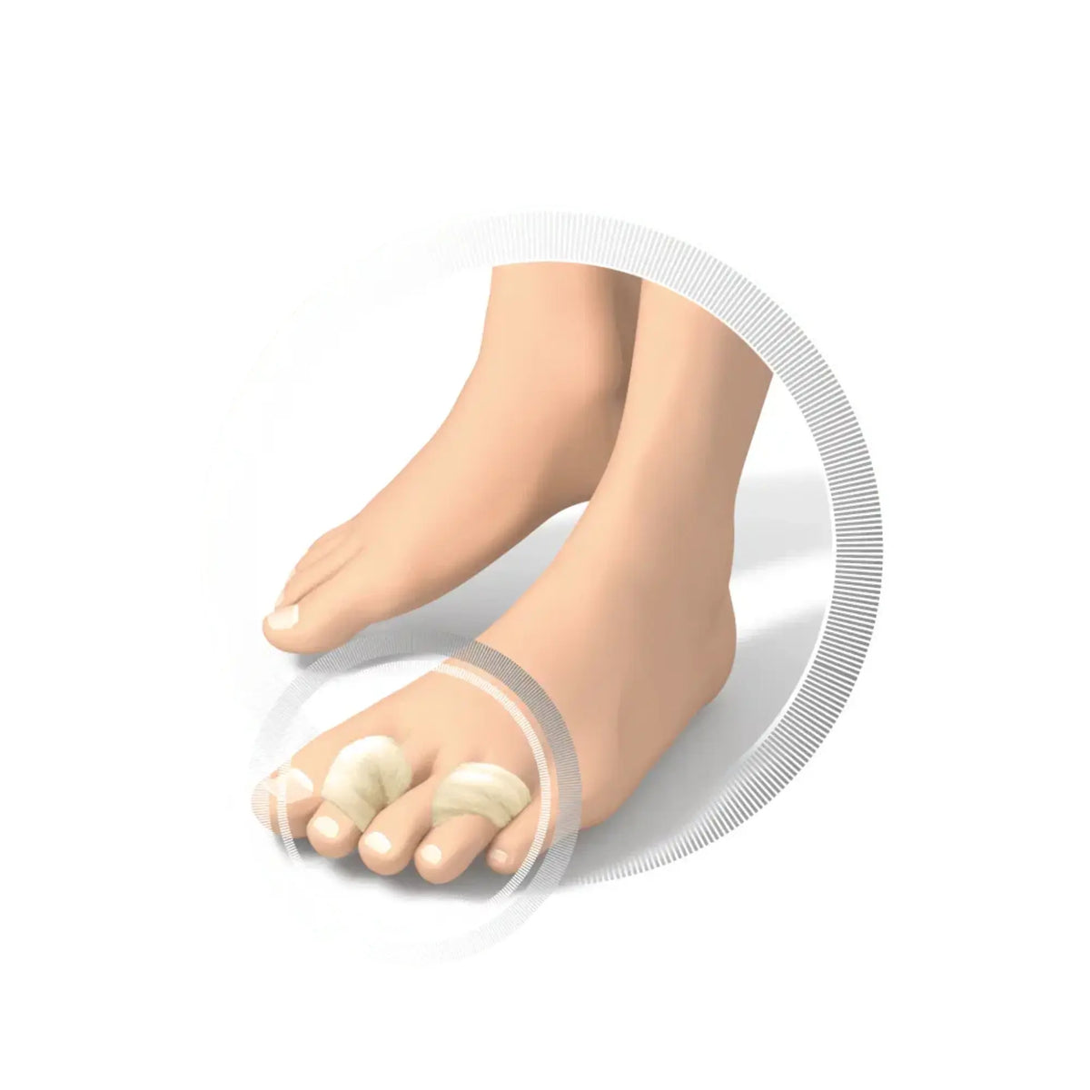 Toe protection - Lambswool - Very absorbent - 2 models available - Ruck Ruck 
