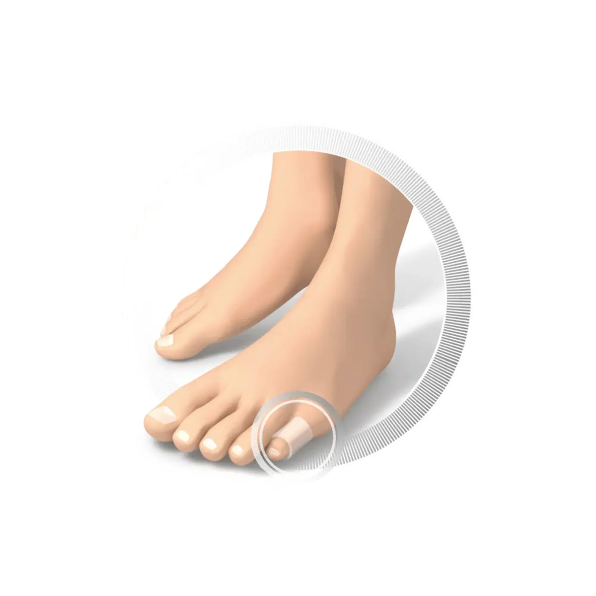 Gel toe protection - Little toe ring - 2 pieces - Ruck Ruck 