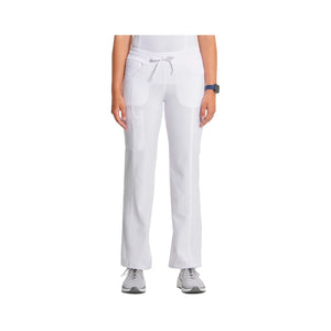 Quimper - Straight Drawstring Pants - Women - Cherokee Cherokee Medical Uniforms  White-3XL
