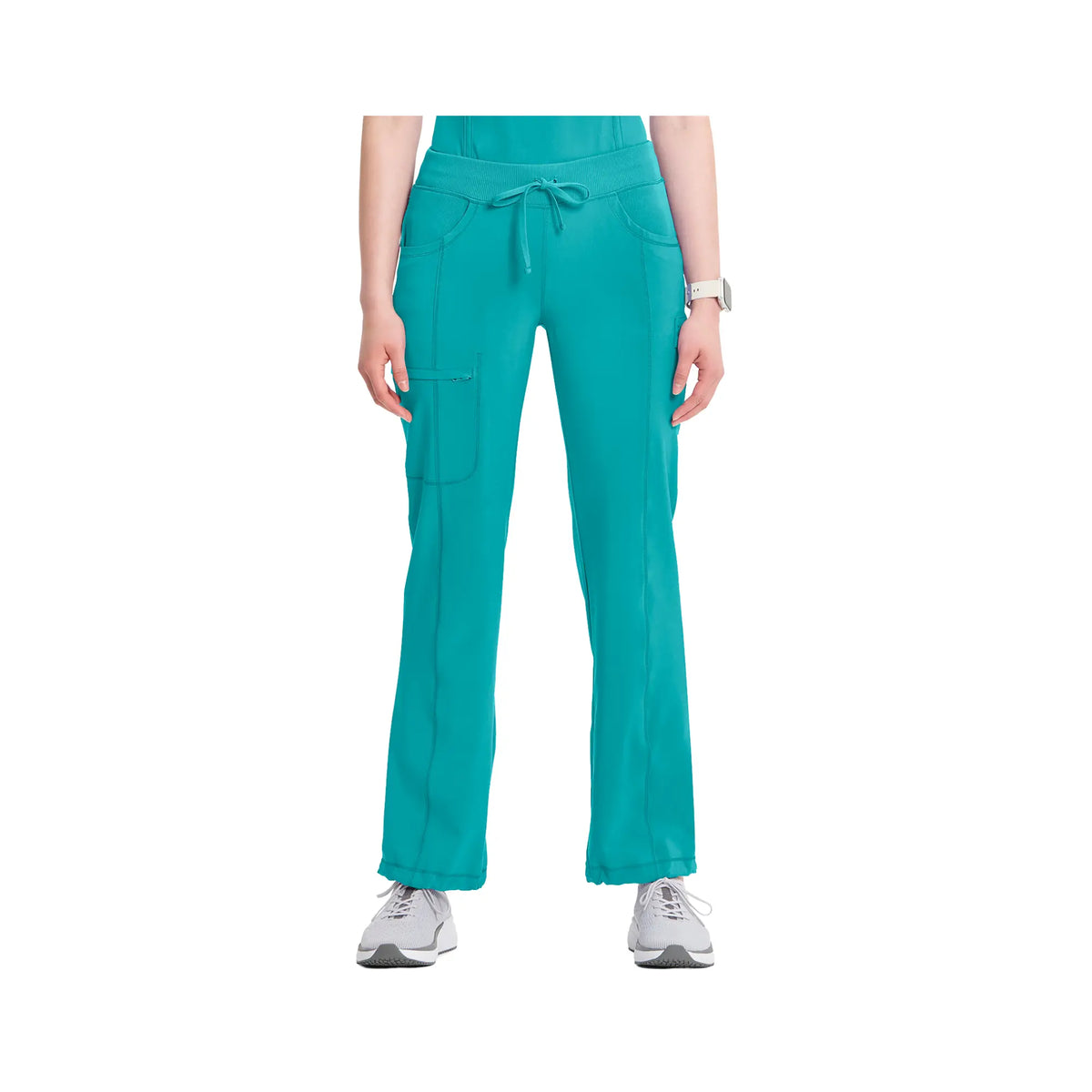 Quimper - Straight Drawstring Pants - Women - Cherokee Cherokee Medical Uniforms  Teal-3XL