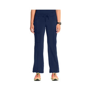 Quimper - Straight Drawstring Pants - Women - Cherokee Cherokee Medical Uniforms  Blue-Navy-3XL