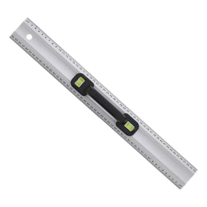 50 cm 2 in 1 ruler with bubble level - Werckmann Werckmann 
