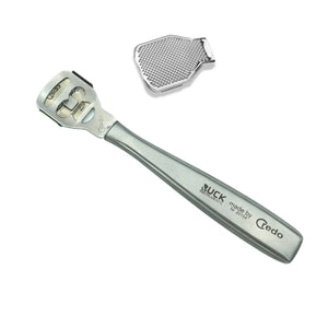 Stainless steel callus planer with rasp adapter - Credo Credo 