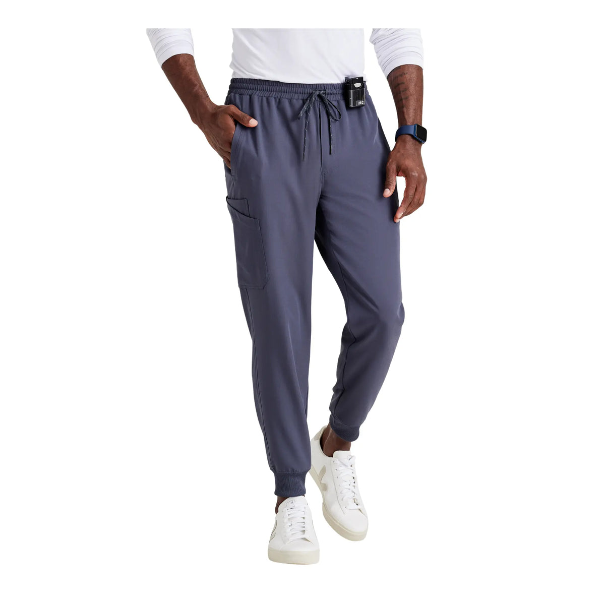 Rally - Medical joggers - Zip fly - Men - Barco Unify BARCO  Anthracite Gray / XL