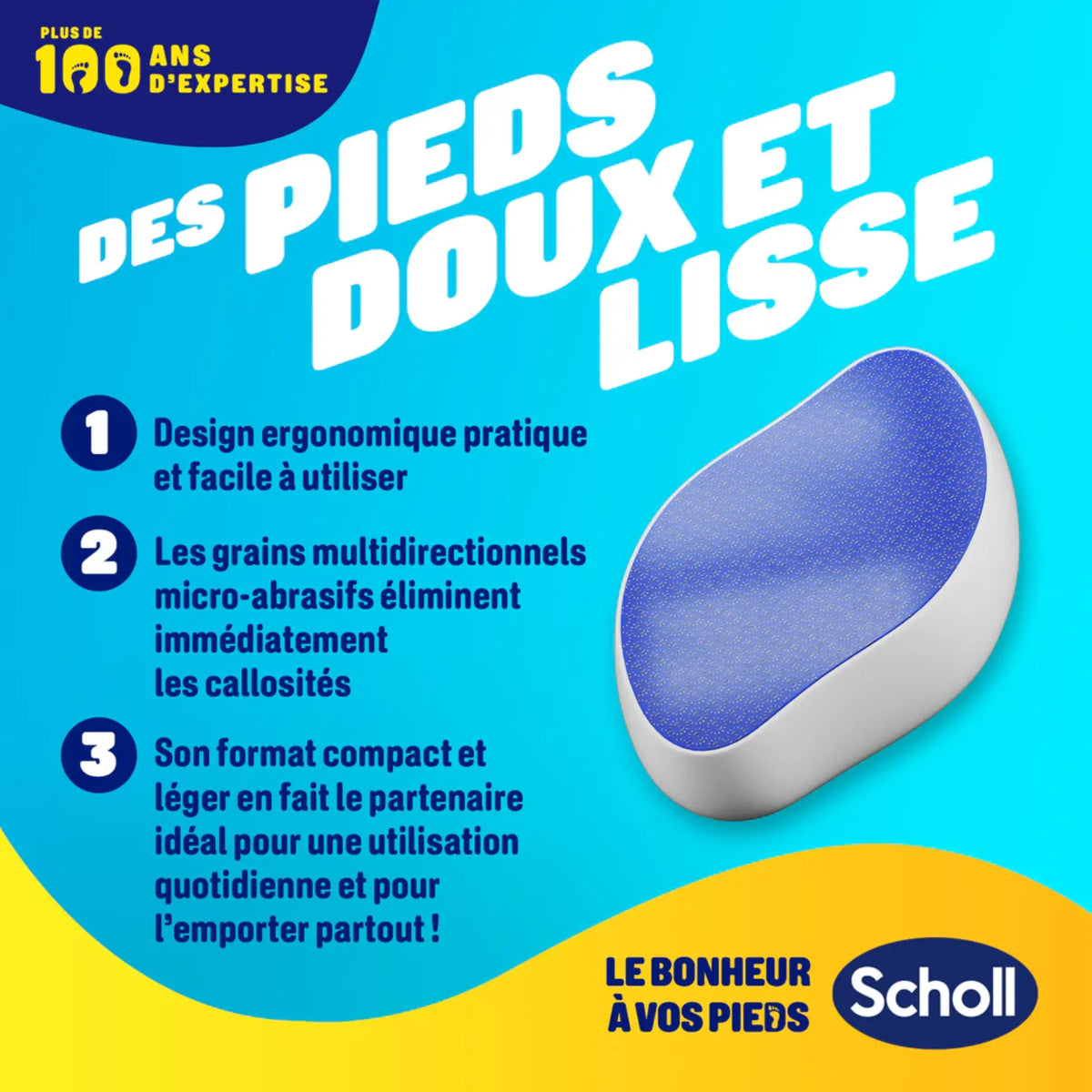 Pedicure Rasp - Anti-Calluses - Nano Glass Technology - Scholl Scholl 