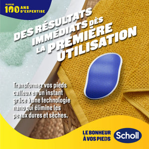 Pedicure Rasp - Anti-Calluses - Nano Glass Technology - Scholl Scholl 