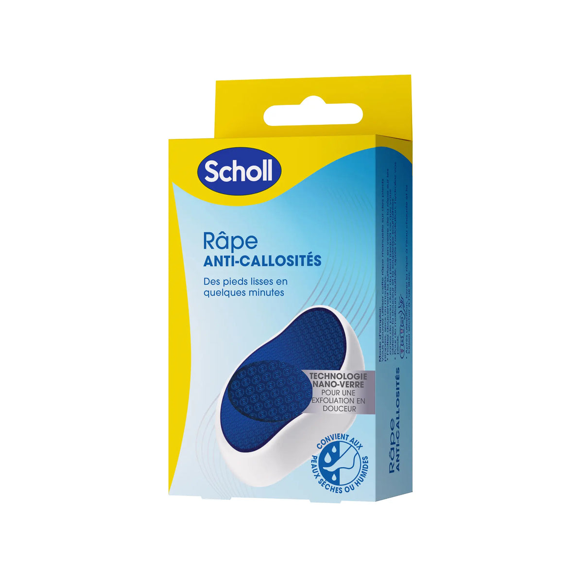 Pedicure Rasp - Anti-Calluses - Nano Glass Technology - Scholl Scholl 