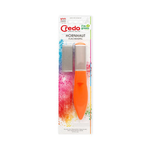 Pedicure rasp with stainless steel friction surface - 19 cm - Credo Credo 