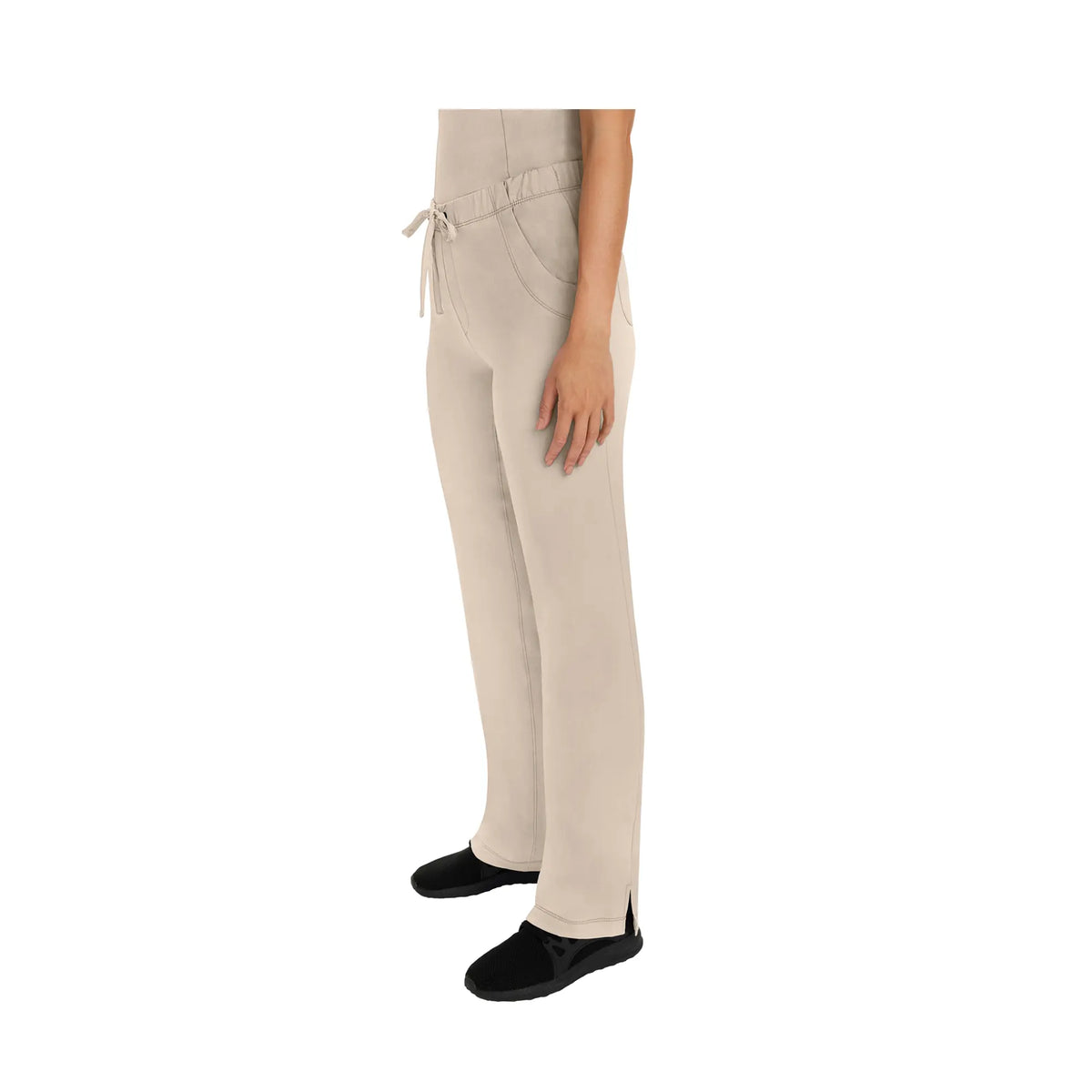 Rebecca - Women's Drawstring Flared Trousers - Healing Hands - Color 1 Healing Hands 