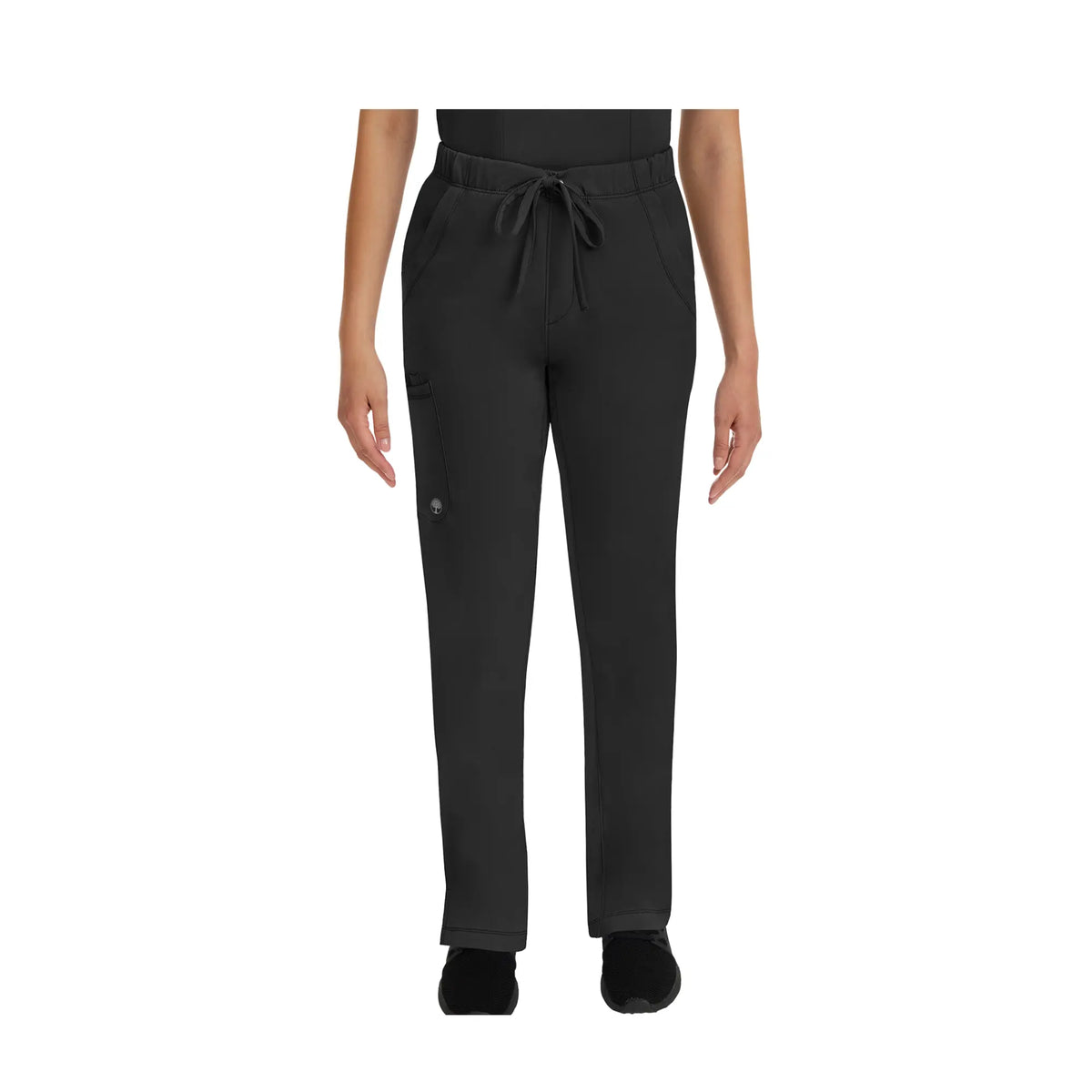 Rebecca - Drawstring Flared Pants - Women - Healing Hands - Color 1 Healing Hands  Black / 3XL