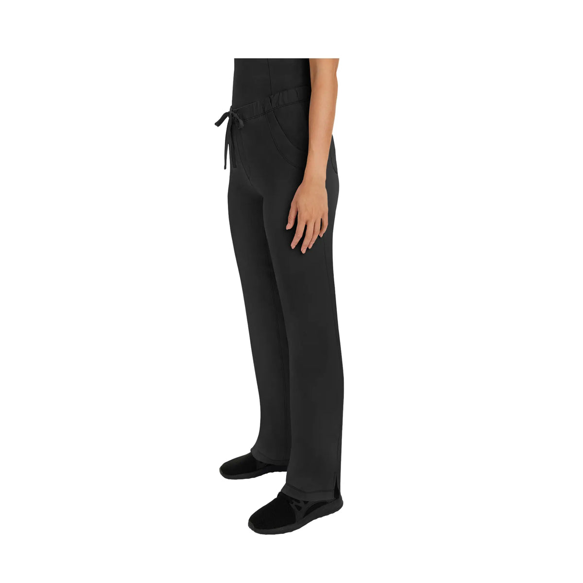 Rebecca - Women's Drawstring Flared Trousers - Healing Hands - Color 1 Healing Hands 