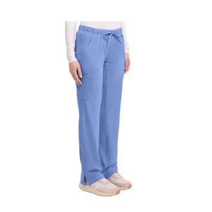 Rebecca - Women's Drawstring Flared Trousers - Healing Hands - Color 1 Healing Hands 