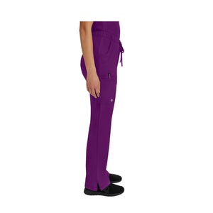 Rebecca - Women's Drawstring Flared Trousers - Healing Hands - Color 1 Healing Hands 