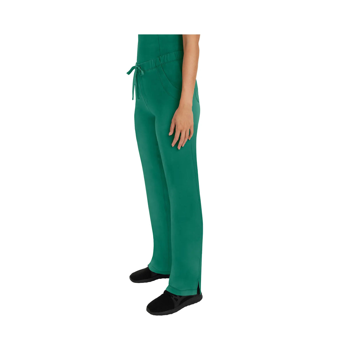 Rebecca - Women's Drawstring Flared Trousers - Healing Hands - Color 1 Healing Hands 