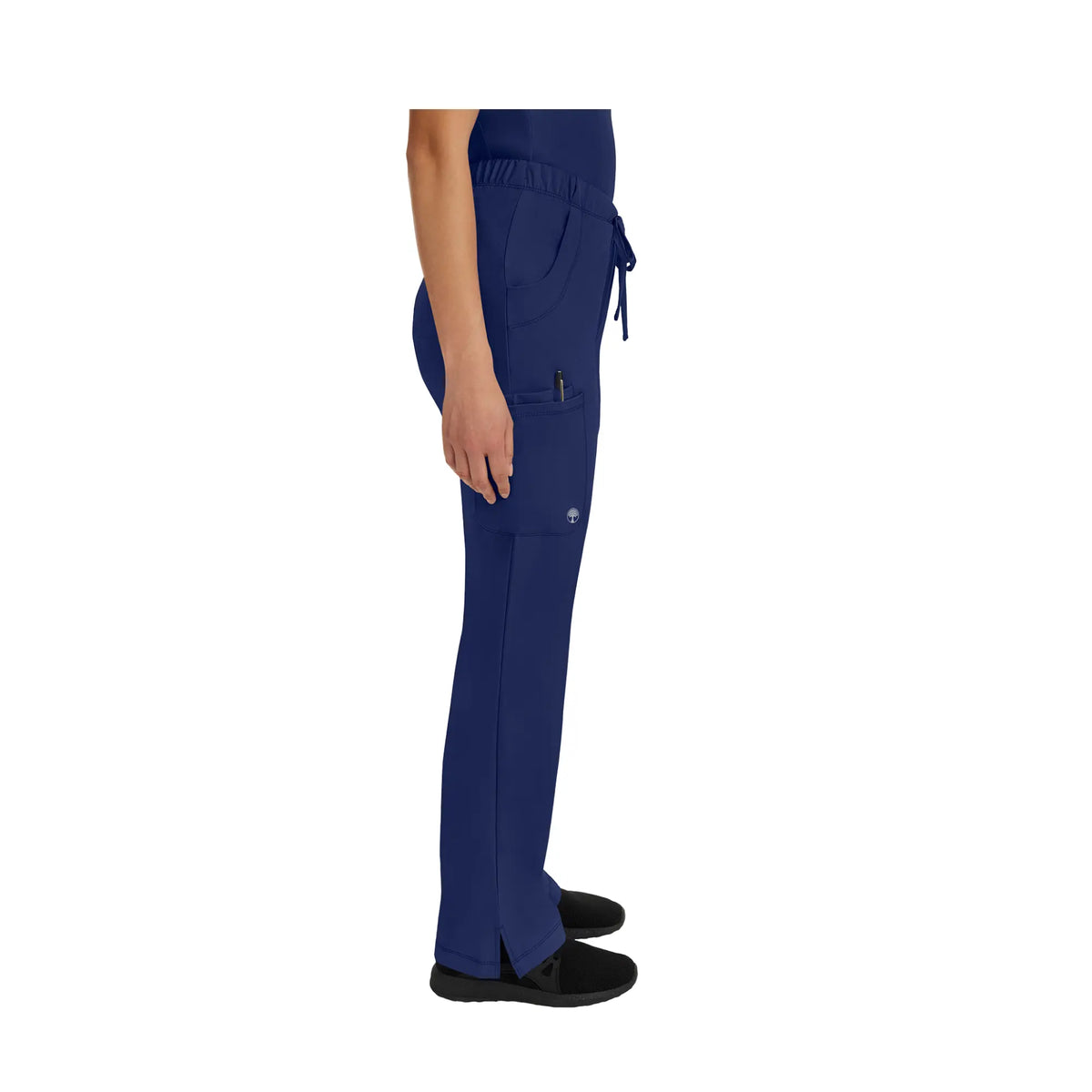 Rebecca - Women's Drawstring Flared Trousers - Healing Hands - Color 1 Healing Hands 