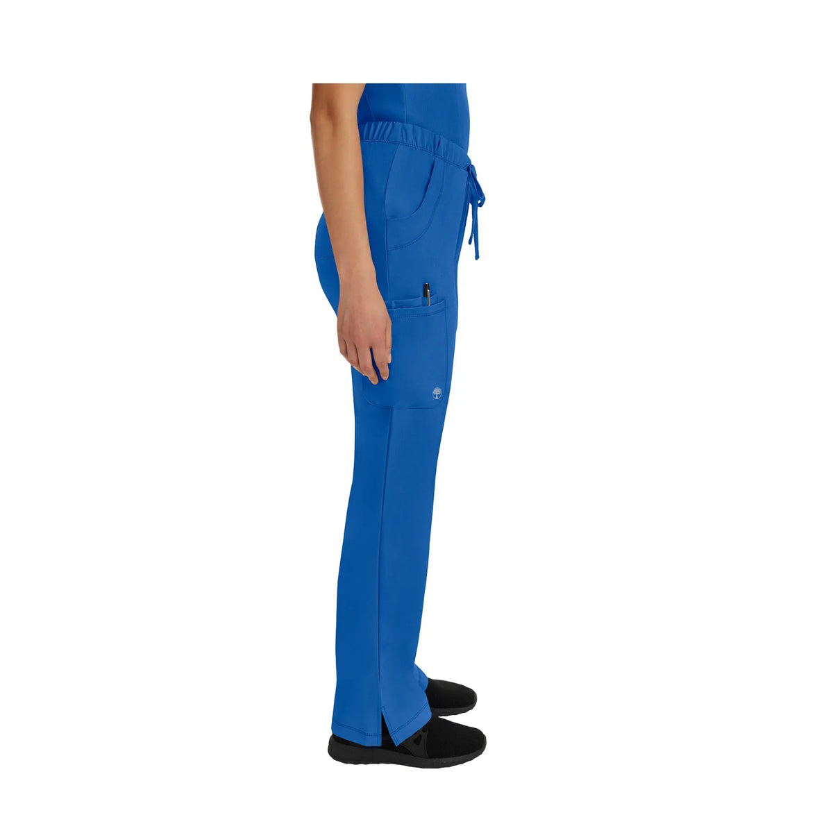 Rebecca - Women's Drawstring Flared Trousers - Healing Hands - Color 2 Healing Hands 