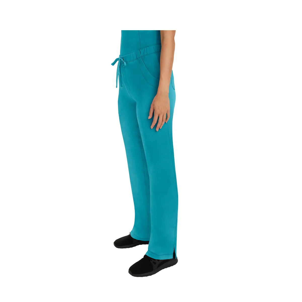 Rebecca - Women's Drawstring Flared Trousers - Healing Hands - Color 2 Healing Hands 