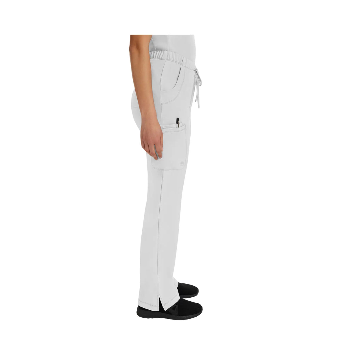 Rebecca - Women's Drawstring Flared Trousers - Healing Hands - Color 2 Healing Hands 