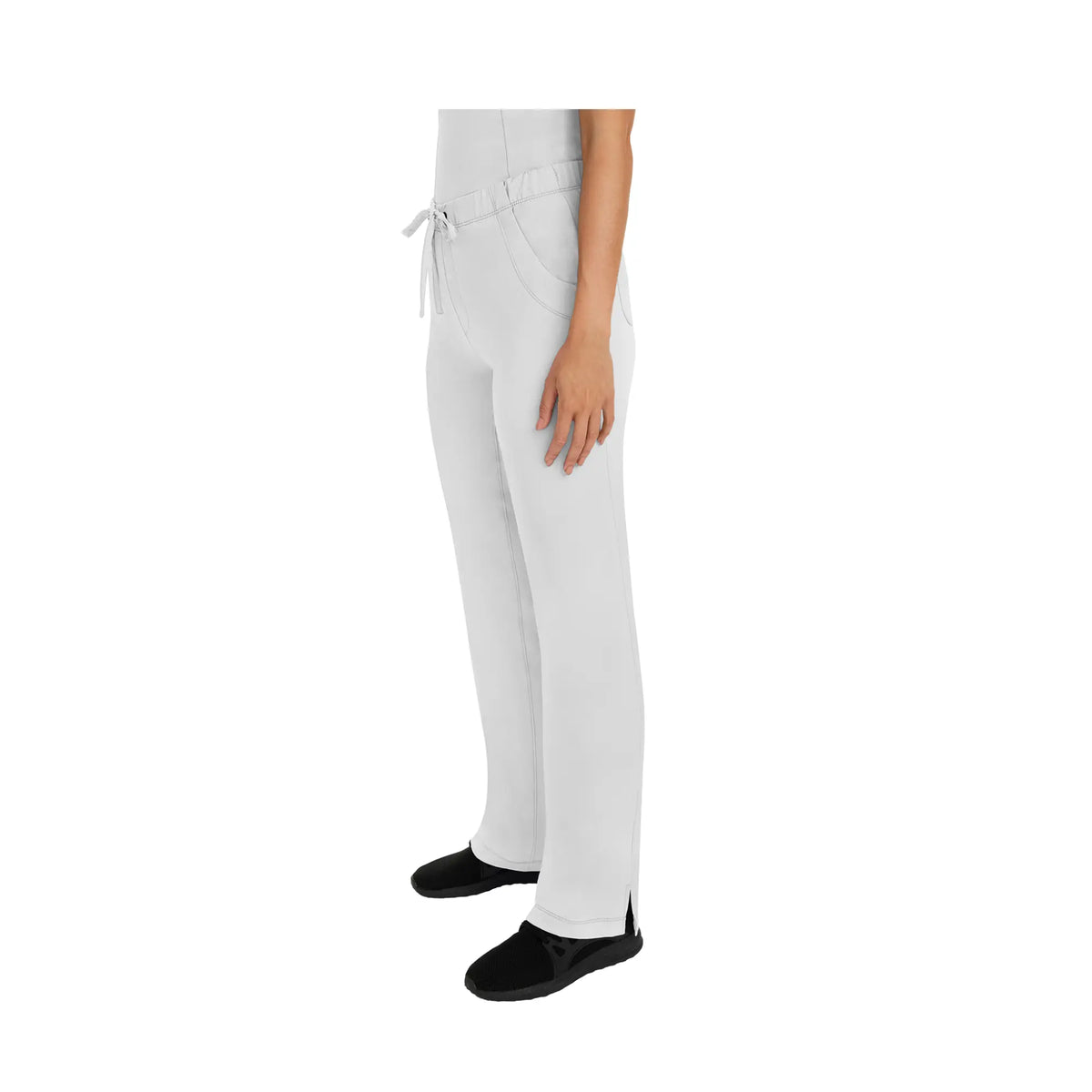 Rebecca - Women's Drawstring Flared Trousers - Healing Hands - Color 2 Healing Hands 
