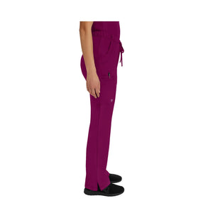 Rebecca - Women's Drawstring Flared Trousers - Healing Hands - Color 2 Healing Hands 
