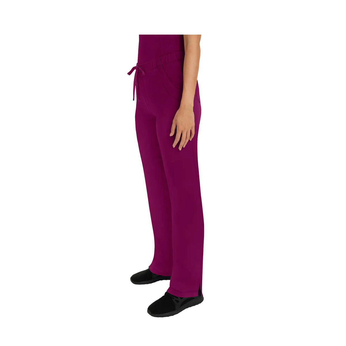 Rebecca - Women's Drawstring Flared Trousers - Healing Hands - Color 2 Healing Hands 