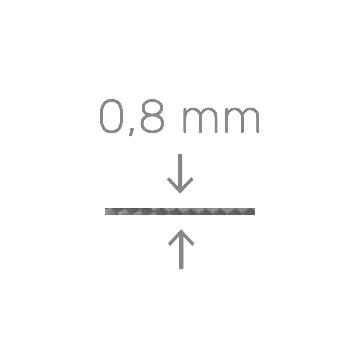 My Graphite Cover - Graphite - 0.8 mm - My Podologie