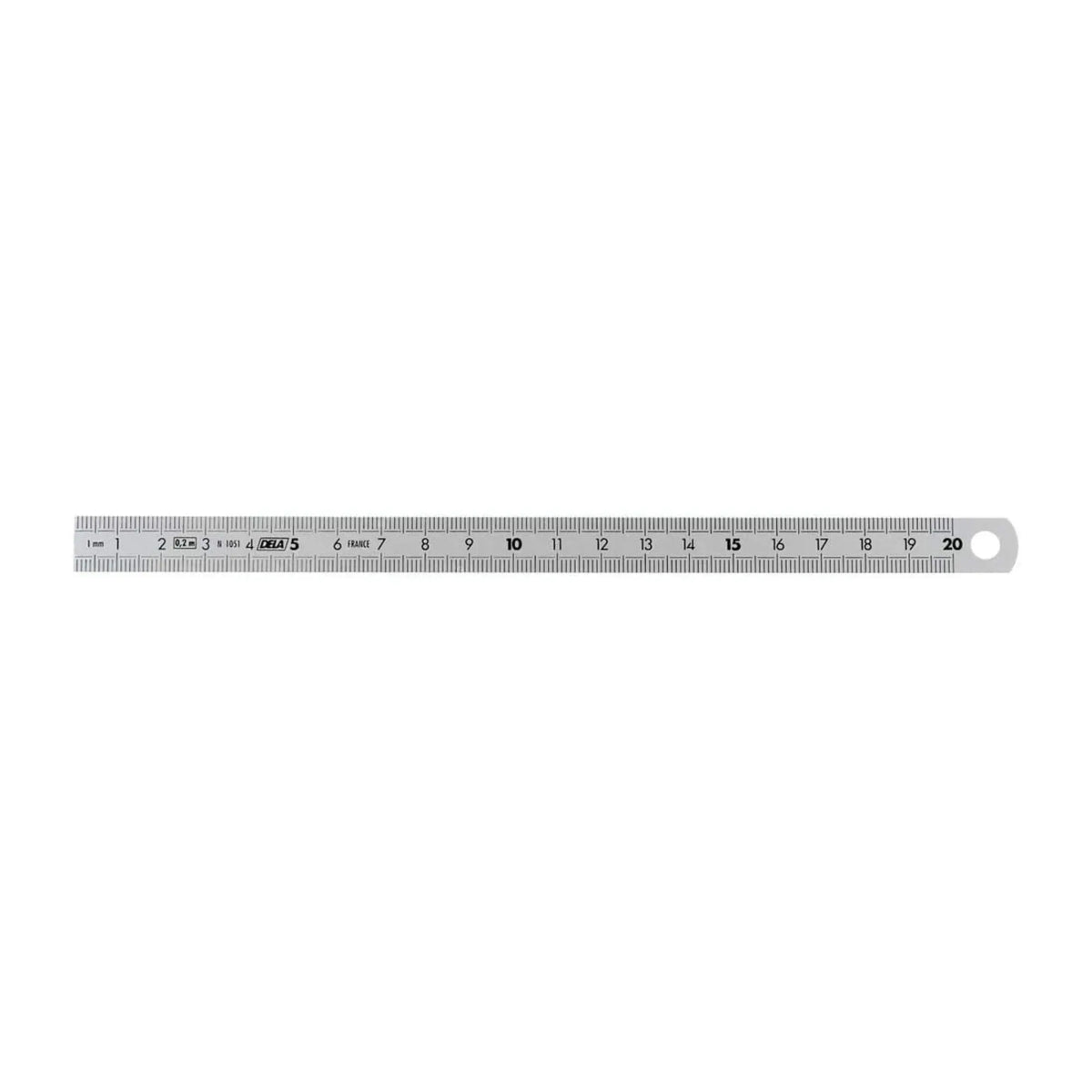 Stainless steel ruler - 30 cm - Facom Eloi Podiatry 