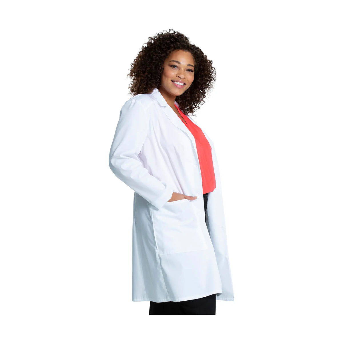 Reims - White medical coat - 94cm - Women - Cherokee Cherokee Medical Uniforms 