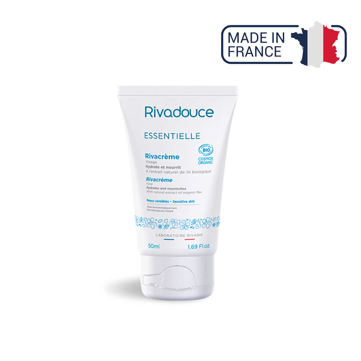 Rivacrème - organic moisturizing and protective cream - 50ml - Rivadouce Rivadouce 