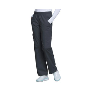 Roubaix - Mid-rise wide-leg pants - Women - Cherokee Cherokee Authentic Workwear  Anthracite-XXXL
