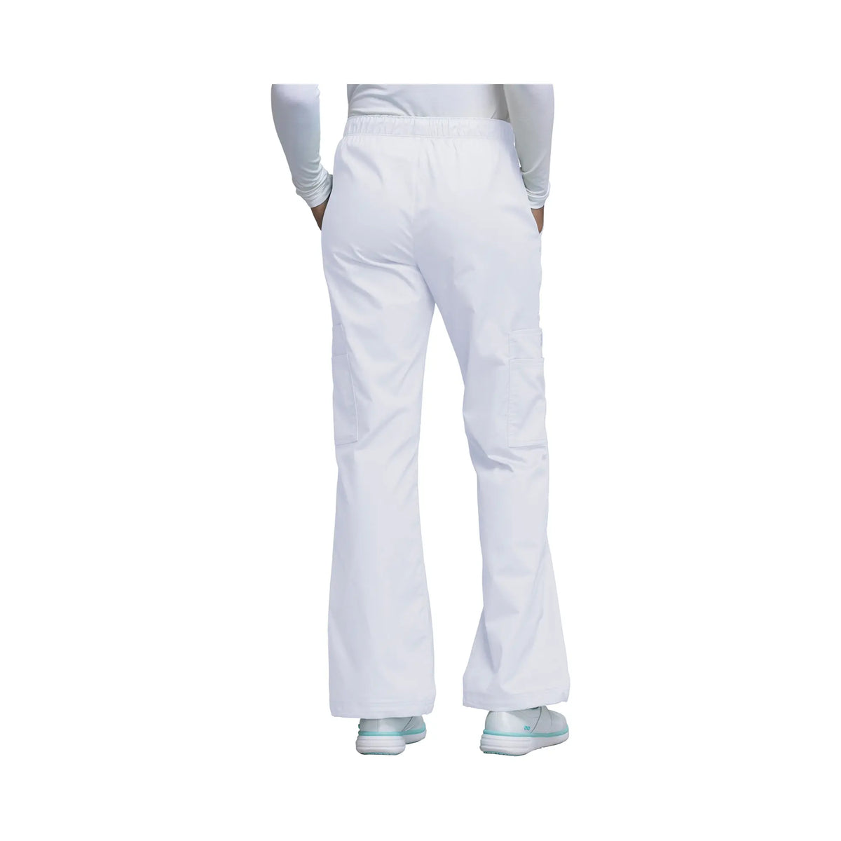 Roubaix - Mid-rise wide-leg pants - Women - Cherokee Cherokee Authentic Workwear 