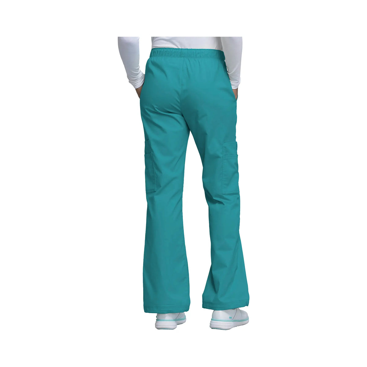Roubaix - Mid-rise wide-leg pants - Women - Cherokee Cherokee Authentic Workwear 