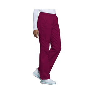 Roubaix - Mid-rise wide-leg pants - Women - Cherokee Cherokee Authentic Workwear 
