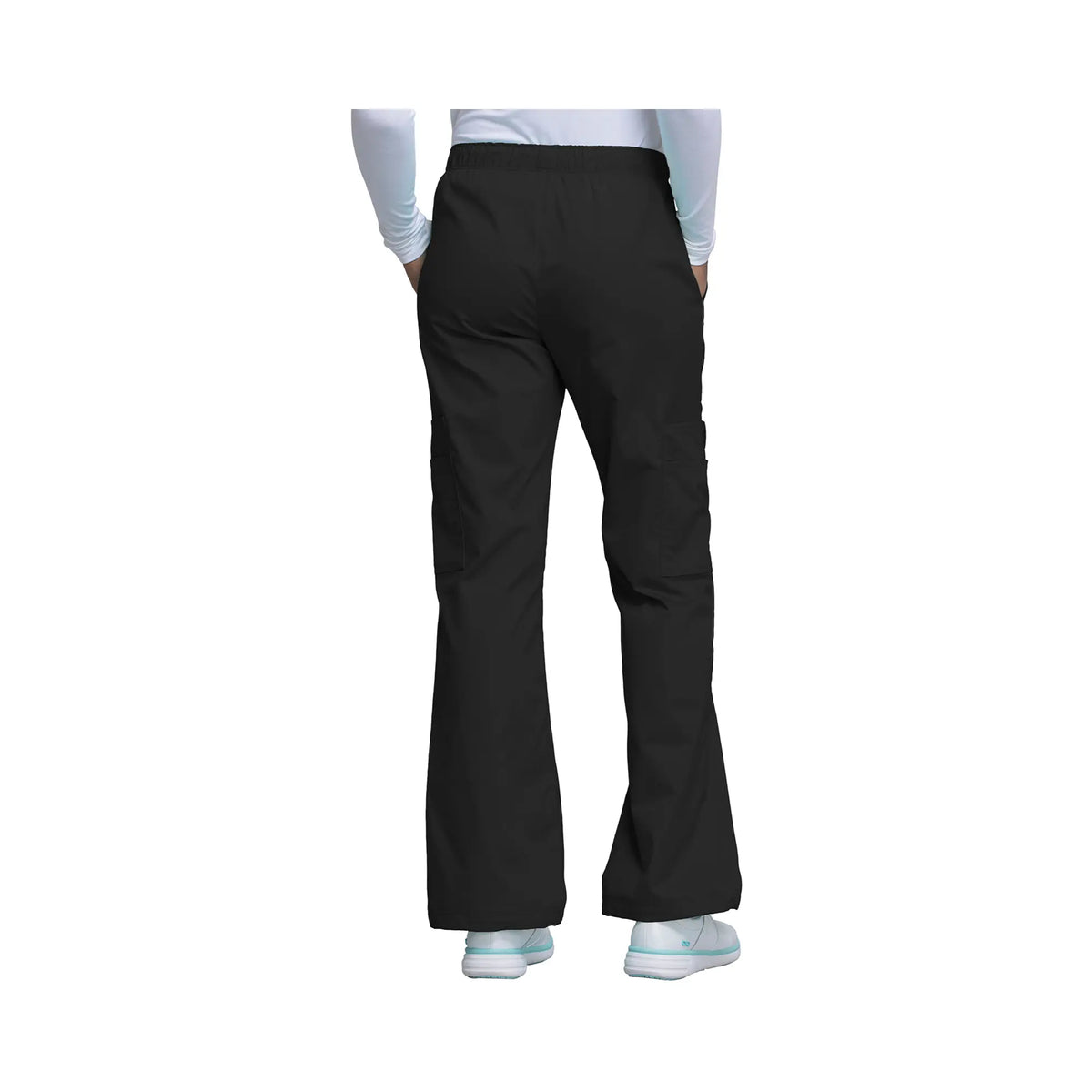 Roubaix - Mid-rise wide-leg pants - Women - Cherokee Cherokee Authentic Workwear 