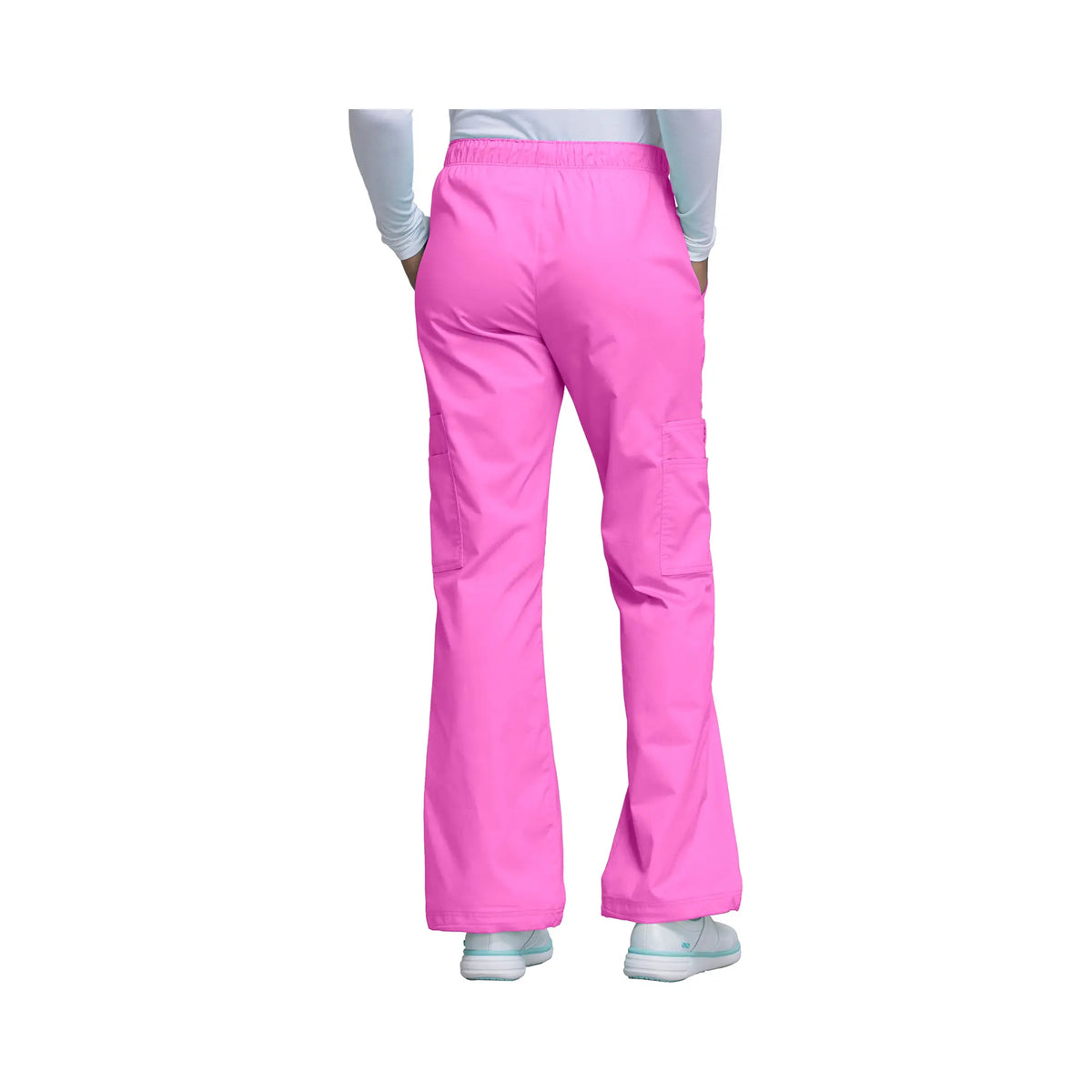 Roubaix - Mid-rise wide-leg pants - Women - Cherokee Cherokee Authentic Workwear 