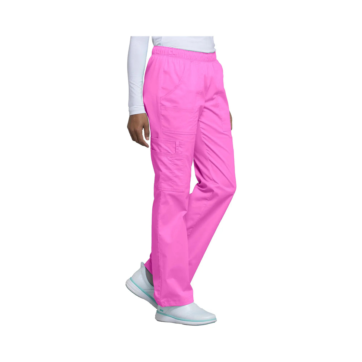 Roubaix - Mid-rise wide-leg pants - Women - Cherokee Cherokee Authentic Workwear 