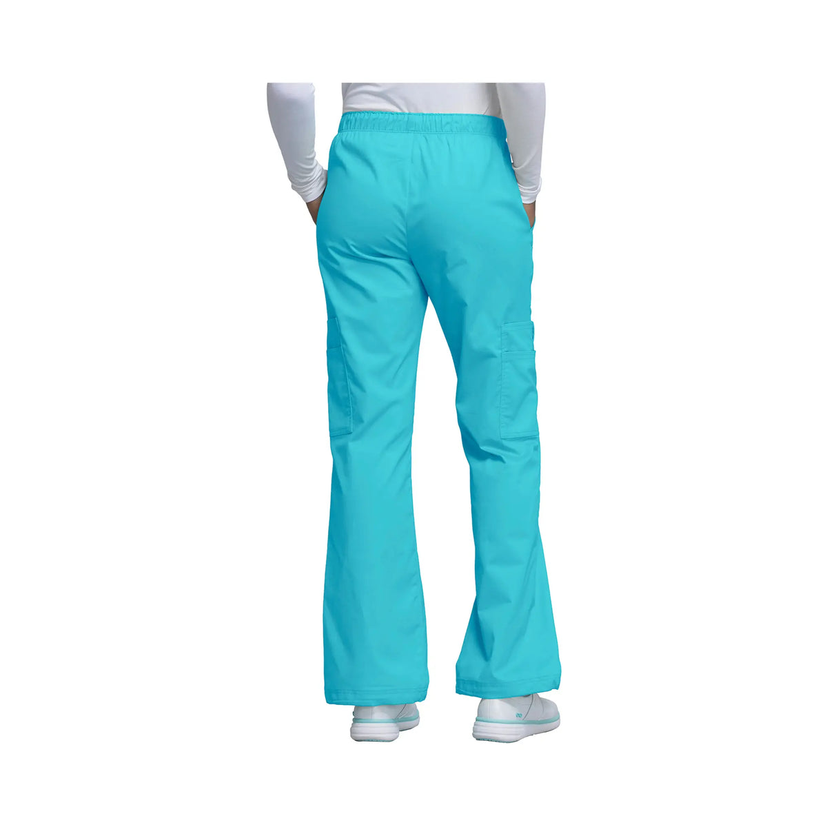 Roubaix - Mid-rise wide-leg pants - Women - Cherokee Cherokee Authentic Workwear 