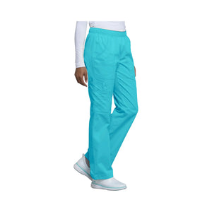 Roubaix - Mid-rise wide-leg pants - Women - Cherokee Cherokee Authentic Workwear 
