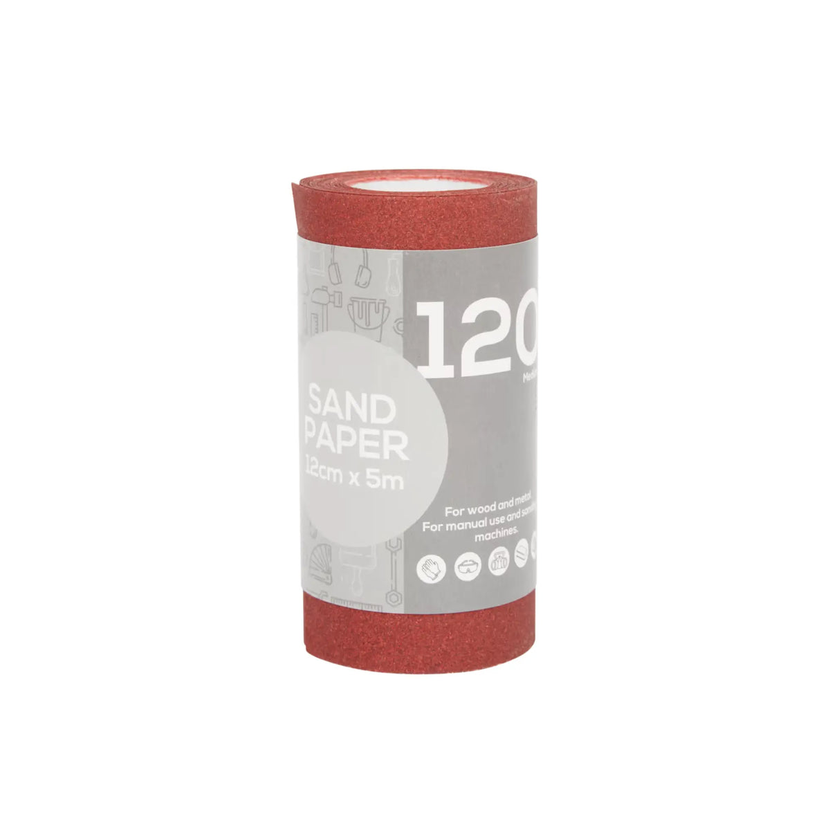 Rouleau papier de verre - plusieurs grains - 12 cm x 5 m - My Podologie My Podologie  120